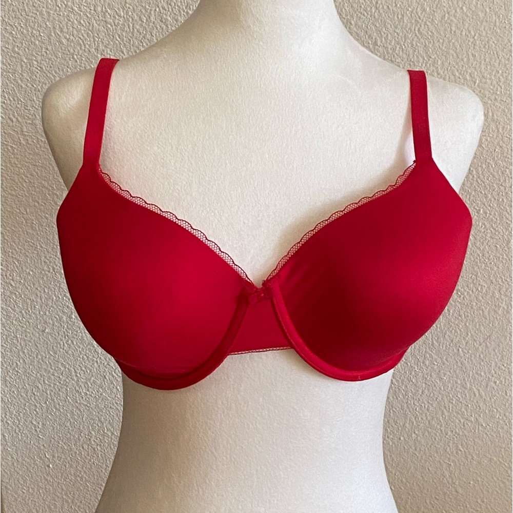 Red Christmas Bra